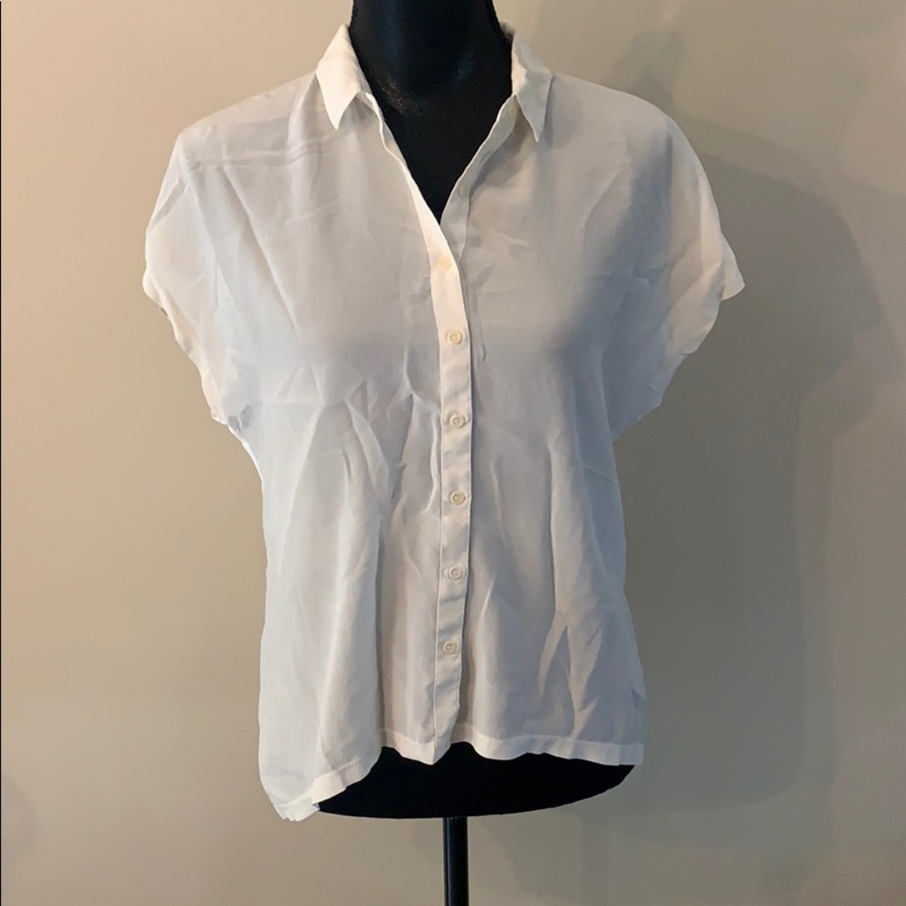 Trouve silk blouse